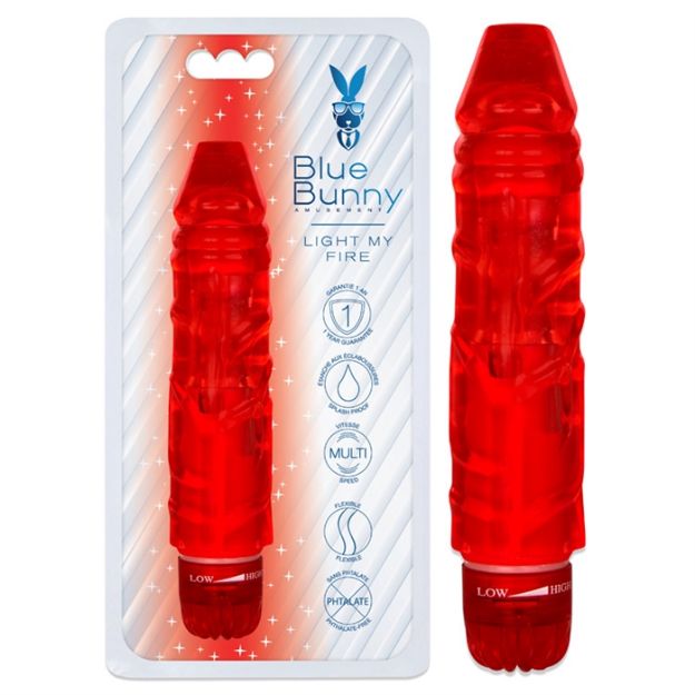 Picture of BLUE BUNNY LIGHT MY FIRE