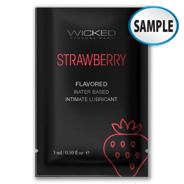 Picture of Wicked - Packet Aqua Strawberry - 3 ml
